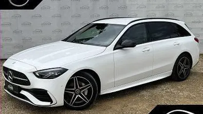 Gebraucht Mercedes C180 AMG line 170 PS (125 kW) 2024 Weiß, Kombi