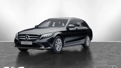 Gebraucht Mercedes C200 Avantgarde 160 PS (117 kW) 2019 Metalliclack obsidianschwarz metallic Kombi