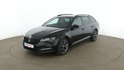 Gebraucht Skoda Superb SportLine 150 PS (110 kW) 2019 Schwarz Kombi