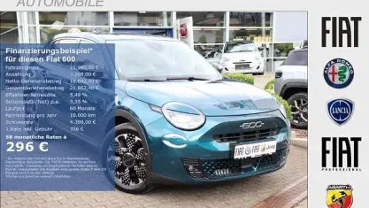 Gebraucht Fiat 600 La Prima 101 PS (74 kW) 2024 Dunkelgruen SUV