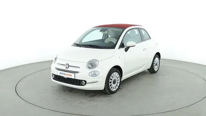 Weiß Gebraucht 2019 Fiat 500C Lounge Cabrio | 10.580 € (Guter Preis)