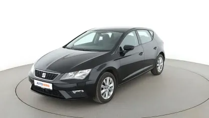 Używany Seat Leon Style 115 KM (84 kW) 2017 Czarny Sedan/Limuzyna