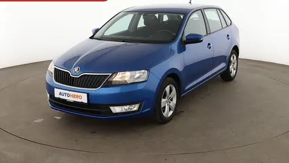 Usata Skoda Rapid Ambition 90 CV (66 kW) 2016 Blu Utilitaria
