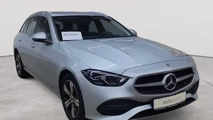 Hightechsilber metallic Gebraucht 2022 Mercedes C200 Kombi | 24.690 € (Superpreis)