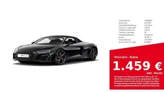 Mythosschwarz metallic Gebraucht 2022 Audi R8 Spyder Performance Cabrio | 138.880 € (Guter Preis)
