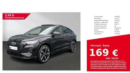 Gebraucht Audi Q4 Sportback e-tron Ambiente 150 kW (204 PS) 2022 Mythosschwarz SUV
