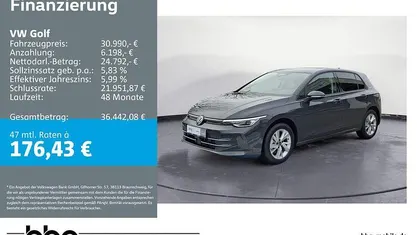 Gebraucht VW Golf VIII Life 150 PS (110 kW) 2026 Grau Limousine