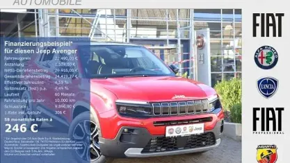 Gebraucht Jeep Avenger Summit 101 PS (74 kW) 2024 Rot SUV