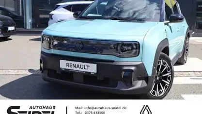 Ny Renault 4 E-Tech Iconic 110 kW (150 HK) 2025 Grøn SUV