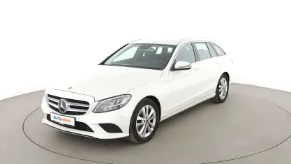 Gebraucht Mercedes C180 Avantgarde 156 PS (114 kW) 2020 Weiß Kombi