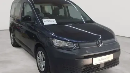 Gebraucht VW Caddy 122 PS (89 kW) 2021 Starlight blue metallic Van / Kleinbus