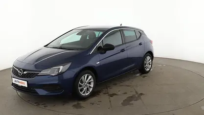 Blau Gebraucht 2021 Opel Astra Elegance Limousine | 12.790 € (Fairer Preis)