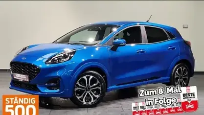 Brugt Ford Puma ST-Line 125 HK (91 kW) 2022 Blå SUV