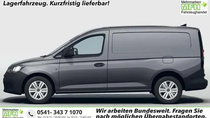 Indiumgrau metallic Neu 2025 VW Caddy Maxi Van / Kleinbus | 26.716 € (Superpreis)