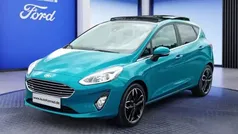 Lagun blau metallic Gebraucht 2018 Ford Fiesta Titanium Kleinwagen | 11.990 € (Fairer Preis)