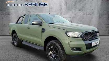 Gebraucht Ford Ranger Limited 200 PS (147 kW) 2018 Natogrün foliert Abholung