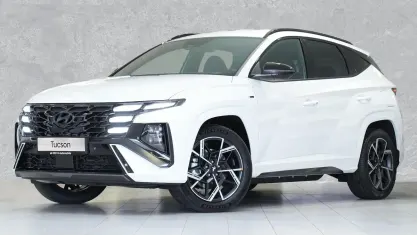 Gebraucht Hyundai Tucson N Line 252 PS (185 kW) 2025 Atlas white / sol SUV