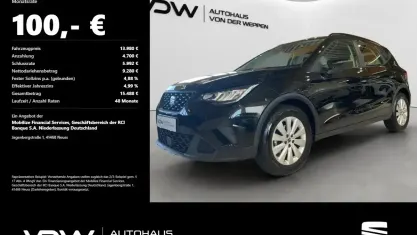 Gebraucht Seat Arona Style 95 PS (69 kW) 2023 Schwarz SUV