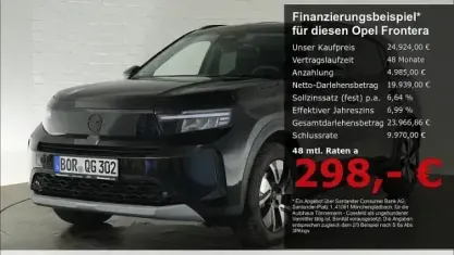 Gebraucht Opel Frontera 145 PS (106 kW) 2026 Schwarz SUV