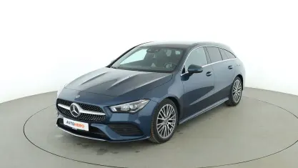 Brugt Mercedes CLA250 Shooting Brake AMG line 2021 Blå Stationcar