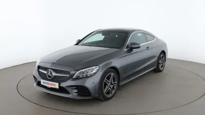 Gebraucht Mercedes C200 AMG line 184 PS (135 kW) 2018 Grau Coupé