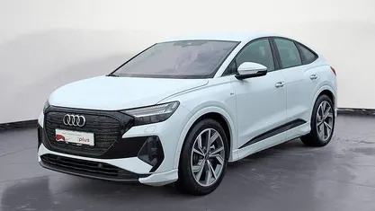 Gebraucht Audi Q4 Sportback e-tron Ambiente 219 kW (299 PS) 2023 Weiß SUV