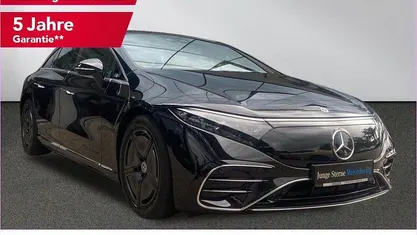 Lack obsidianschwarz Gebraucht 2022 Mercedes EQS450+ AMG Limousine | 59.880 € (Superpreis)