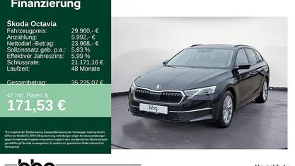 Gebraucht Skoda Octavia Selection 150 PS (110 kW) 2025 Schwarz Kombi