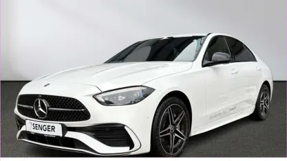 Gebraucht Mercedes C220 AMG 197 PS (144 kW) 2026 Unilack polarweiß Limousine
