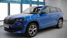 Blau Gebraucht 2022 Skoda Kodiaq SportLine SUV | 37.980 € (Fairer Preis)