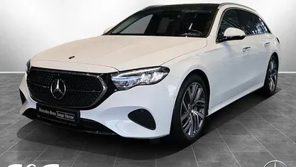 Gebraucht Mercedes E300 Advanced 204 PS (150 kW) 2024 Unilack polarweiß Kombi