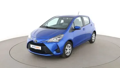 Gebraucht Toyota Yaris Comfort 72 PS (52 kW) 2018 Blau Limousine