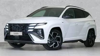 Neu Hyundai Tucson N Line 150 PS (110 kW) 2025 Atlas white SUV
