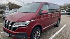 Rot (fortanarot metallic / fortanarot metallic) Gebraucht 2020 VW Multivan Generation Six Van | 40.900 € (Fairer Preis)