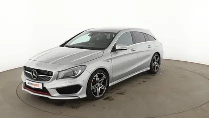 Silber Gebraucht 2016 Mercedes CLA250 Shooting Brake AMG line Kombi | 20.990 € (Fairer Preis)