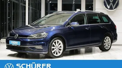 Usata VW Golf VII Highline 150 CV (110 kW) 2019 Blu Station wagon