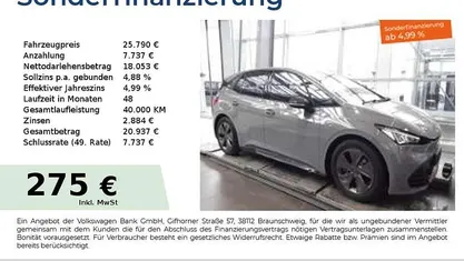 Vaporgrau Gebraucht 2023 Cupra Born Kleinwagen | 25.790 € (Fairer Preis)