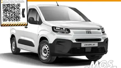 Ny Fiat Doblò 131 HK (96 kW) 2026 Vit Minibuss