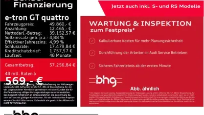 Gebraucht Audi e-tron GT quattro Ambiente 350 kW (476 PS) 2023 Grau Limousine