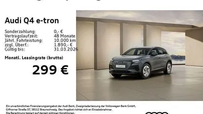 Gebraucht Audi Q4 e-tron 150 kW (204 PS) 2026 SUV
