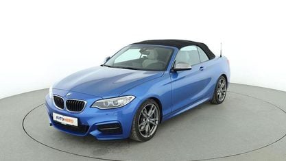 Occasion BMW M240 M Sport 340 ch (250 kW) 2016 Bleue Cabriolet
