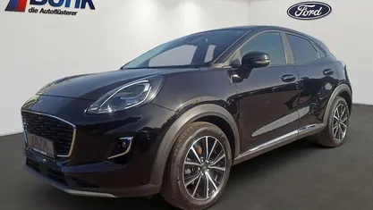 Gebraucht Ford Puma Titanium 125 PS (91 kW) 2022 Agate black mt SUV