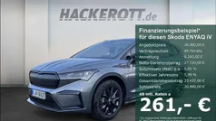 Grau Gebraucht 2022 Skoda Enyaq iV SportLine SUV | 36.960 € (Guter Preis)