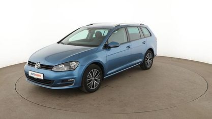 Gebraucht VW Golf VII Allstar 2017 Blau Kombi