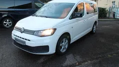Weiss iii Gebraucht 2021 VW Caddy Maxi Van / Kleinbus | 19.900 € (Fairer Preis)