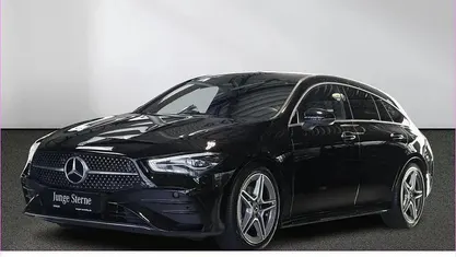 Gebraucht Mercedes CLA180 Shooting Brake AMG 136 PS (100 kW) 2024 Unilack nachtschwarz Kombi