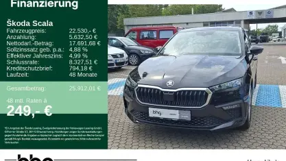 Gebraucht Skoda Scala Selection 116 PS (85 kW) 2025 Schwarz Kleinwagen