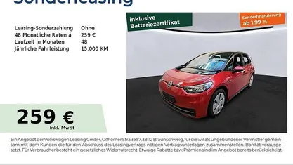 Gebraucht VW ID.3 Pro 106 kW (145 PS) 2022 Kleinwagen