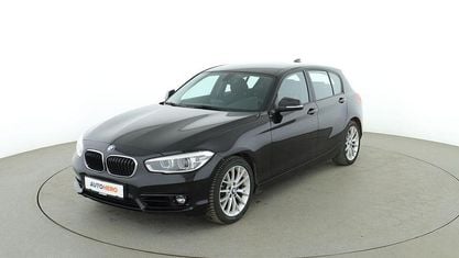 Brugt BMW 120 Sport Line 190 HK (139 kW) 2018 Sort Hatchback