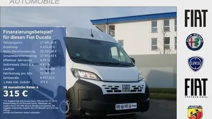 Weiß Gebraucht 2024 Fiat Ducato Van | 27.990 € (Fairer Preis)